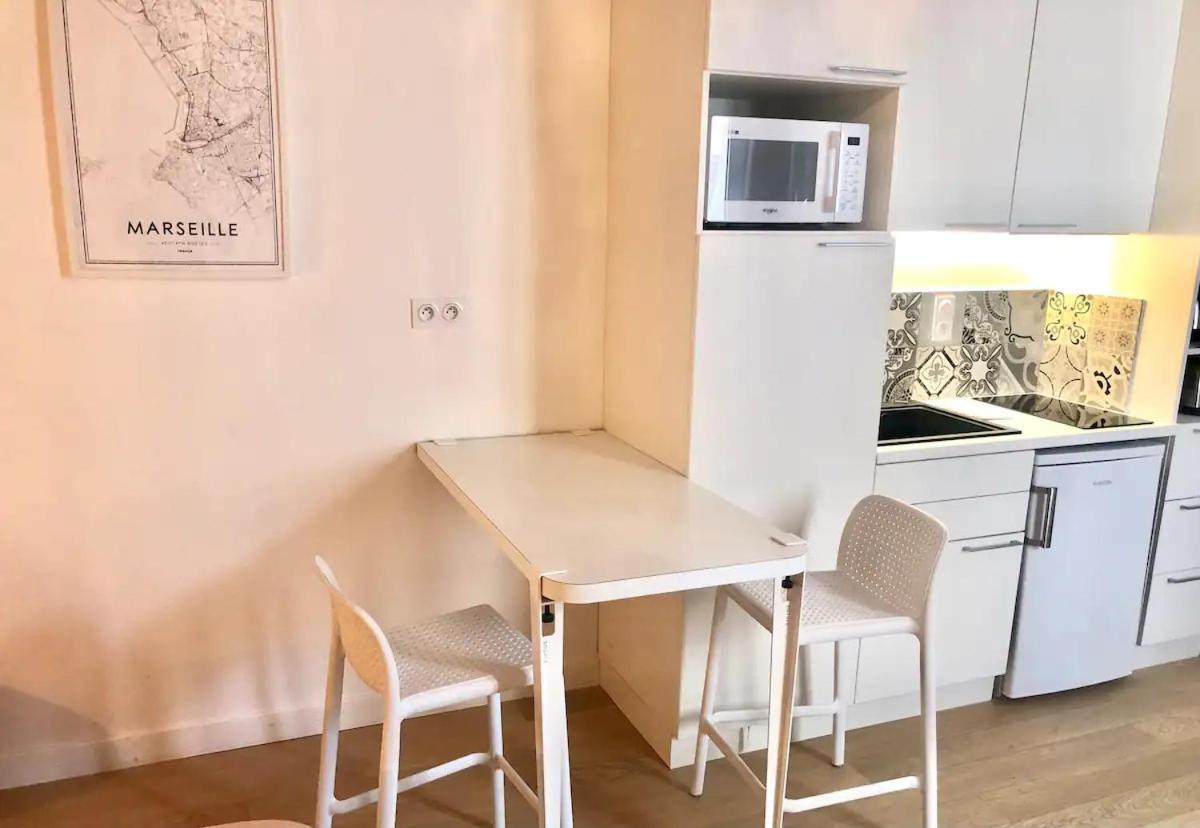 Design Suite Vieux Port Appartement Tout Equipe Climatise Marsella Exterior foto